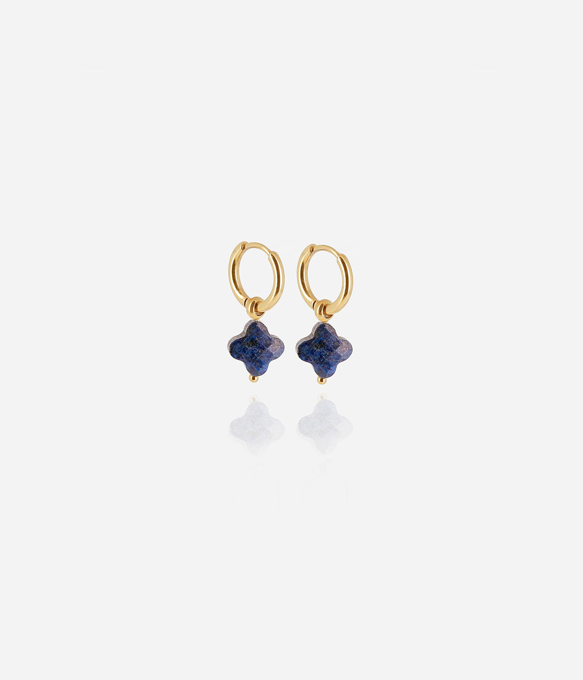Boucles d'oreilles Velasquez ZAG - Acier Doré