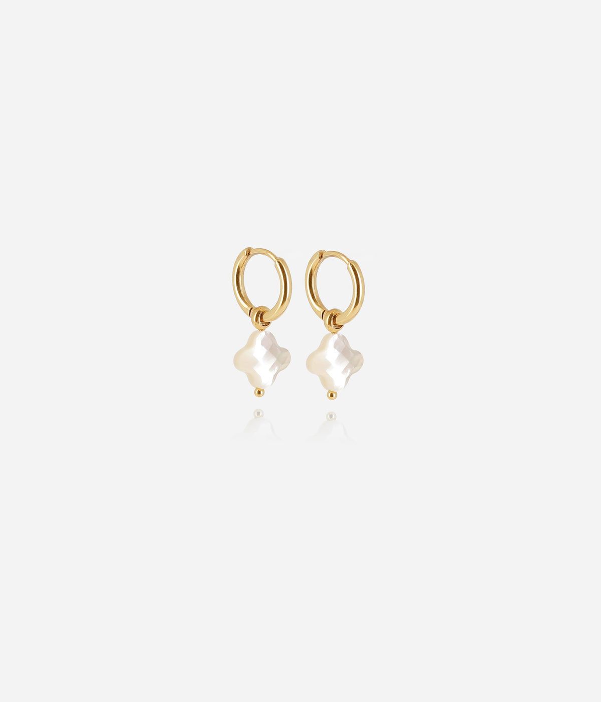 Boucles d'oreilles Velasquez ZAG - Acier Doré