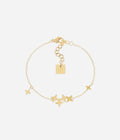 Bracelet Massimo Zag, chaîne dorée sertie de petites étoiles